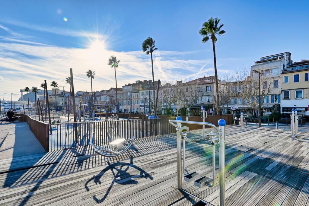 L'Ecrin De La Ciotat A 50 M Du Port Apartment Bagian luar foto