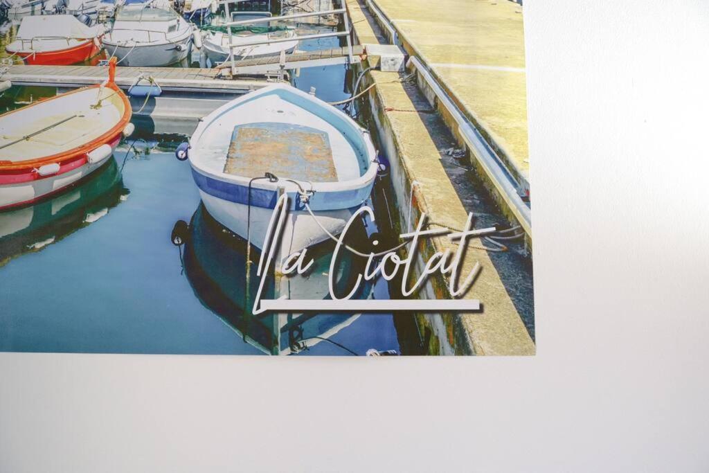 L'Ecrin De La Ciotat A 50 M Du Port Apartment Bagian luar foto